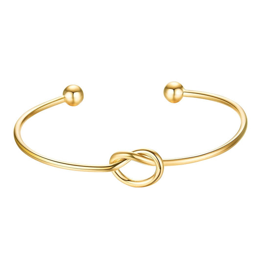 Bracelet, 18K Gold Plated Steel