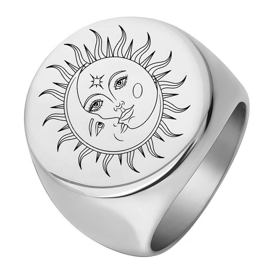Sun Ring, Stainless Steel