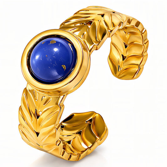 Ring, 18K Gold Plated Steel