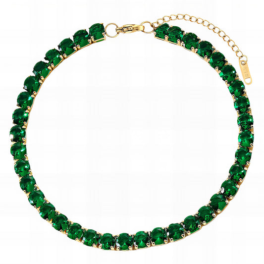 Bracelet, 18K Gold Plated Steel