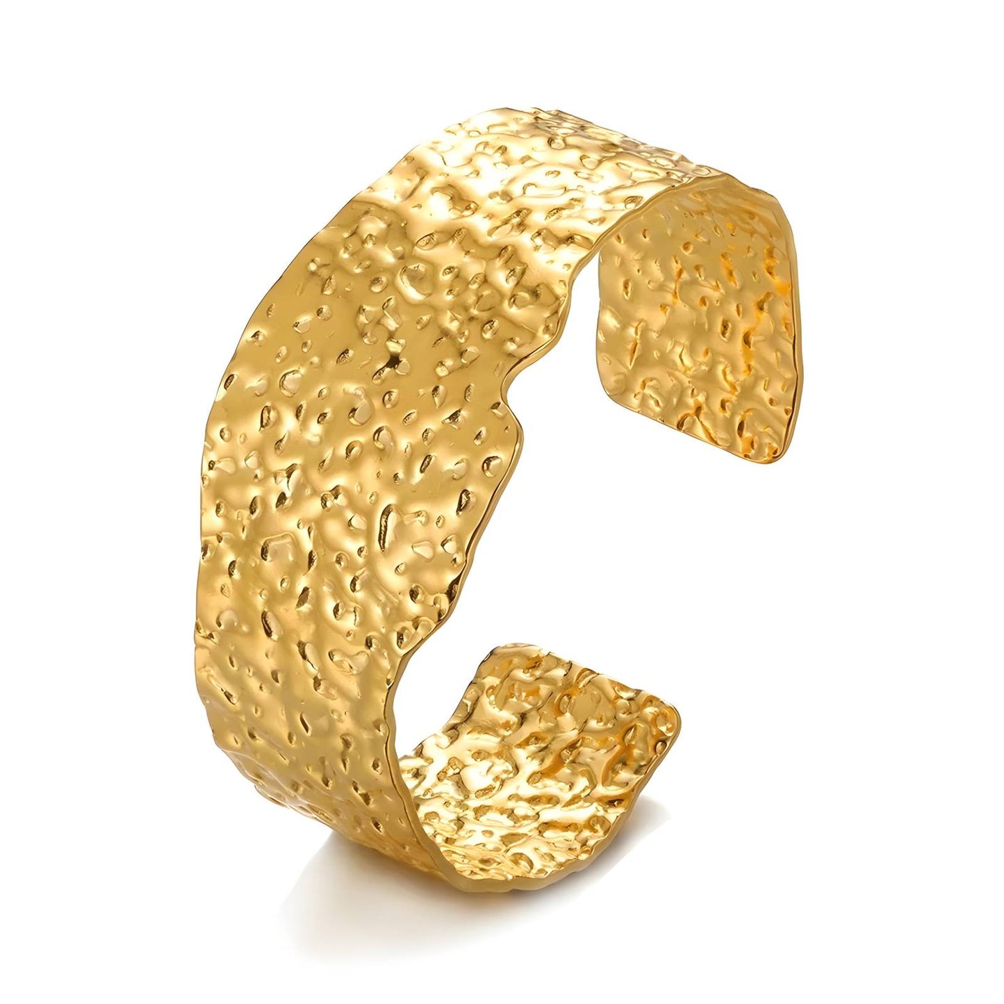Bracelet, 18K Gold Plated Steel
