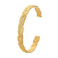 Bracelet, 18K Gold Plated Steel