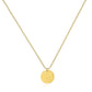 Necklace, 18K Gold Plated Steel
