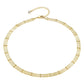 Necklace, 18K Gold Plated Steel