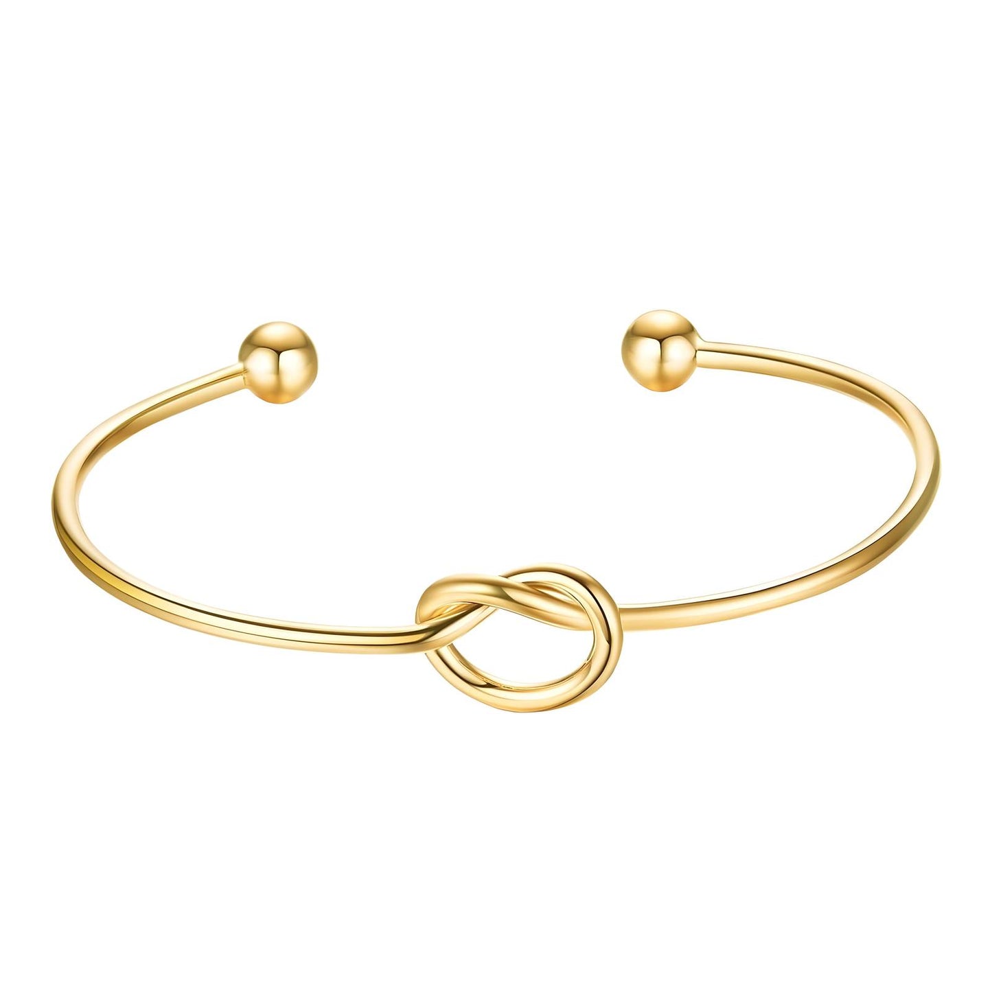 Bracelet, 18K Gold Plated Steel