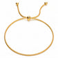 Bracelet, 18K Gold Plated Steel