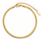 Bracelet, 18K Gold Plated Steel