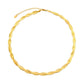 Necklace, 18K Gold Plated Steel