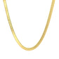 Necklace, 18K Gold Plated Steel