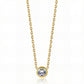 Necklace, 18K Gold Plated Steel