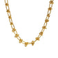 Necklace, 18K Gold Plated Steel