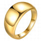 Ring, 18K Gold Plated Steel