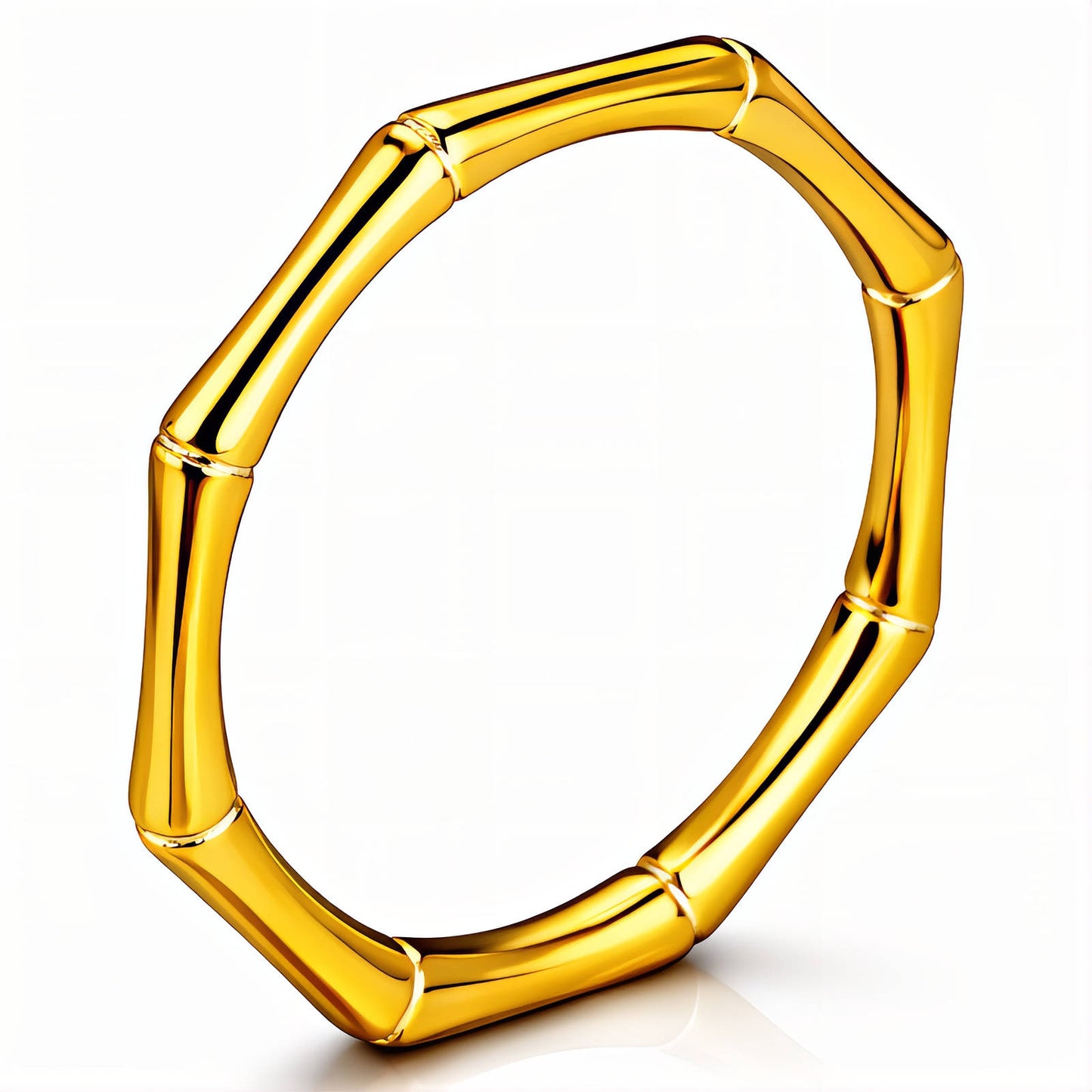 Ring, 18K Gold Plated Steel