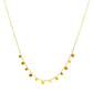 Necklace, 18K Gold Plated Steel
