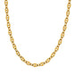 Necklace, 18K Gold Plated Steel