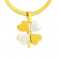Necklace, 18K Gold Plated Steel