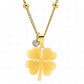 Necklace, 18K Gold Plated Steel