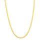 Necklace, 18K Gold Plated Steel