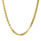 Necklace, 18K Gold Plated Steel