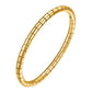 Bracelet, 18K Gold Plated Steel