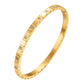 Bracelet, 18K Gold Plated Steel