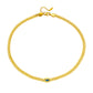 Evil Eye Necklace, 18K Gold Plated Steel