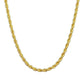 Necklace, 18K Gold Plated Steel