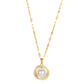 Necklace, 18K Gold Plated Steel
