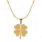 Necklace, 18K Gold Plated Steel