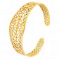 Bracelet, 18K Gold Plated Steel