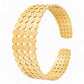 Bracelet, 18K Gold Plated Steel