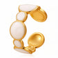 Ring, 18K Gold Plated Steel