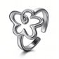 Flower Ring, Stainless Steel