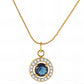 Necklace, 18K Gold Plated Steel