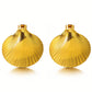 Seashells Earrings, 18K Gold Plated Steel