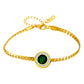 Bracelet, 18K Gold Plated Steel