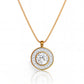 Necklace, 18K Gold Plated Steel