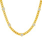Hearts Necklace, 18K Gold Plated Steel