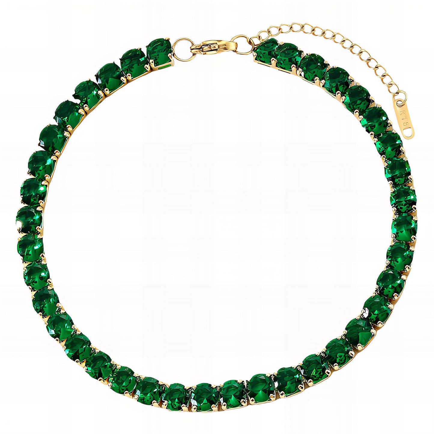 Bracelet, 18K Gold Plated Steel