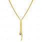 Snake Necklace, 18K Gold Plated Steel