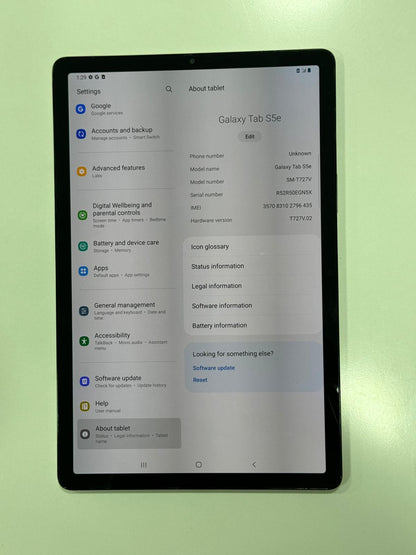 Samsung Galaxy Tab S5e