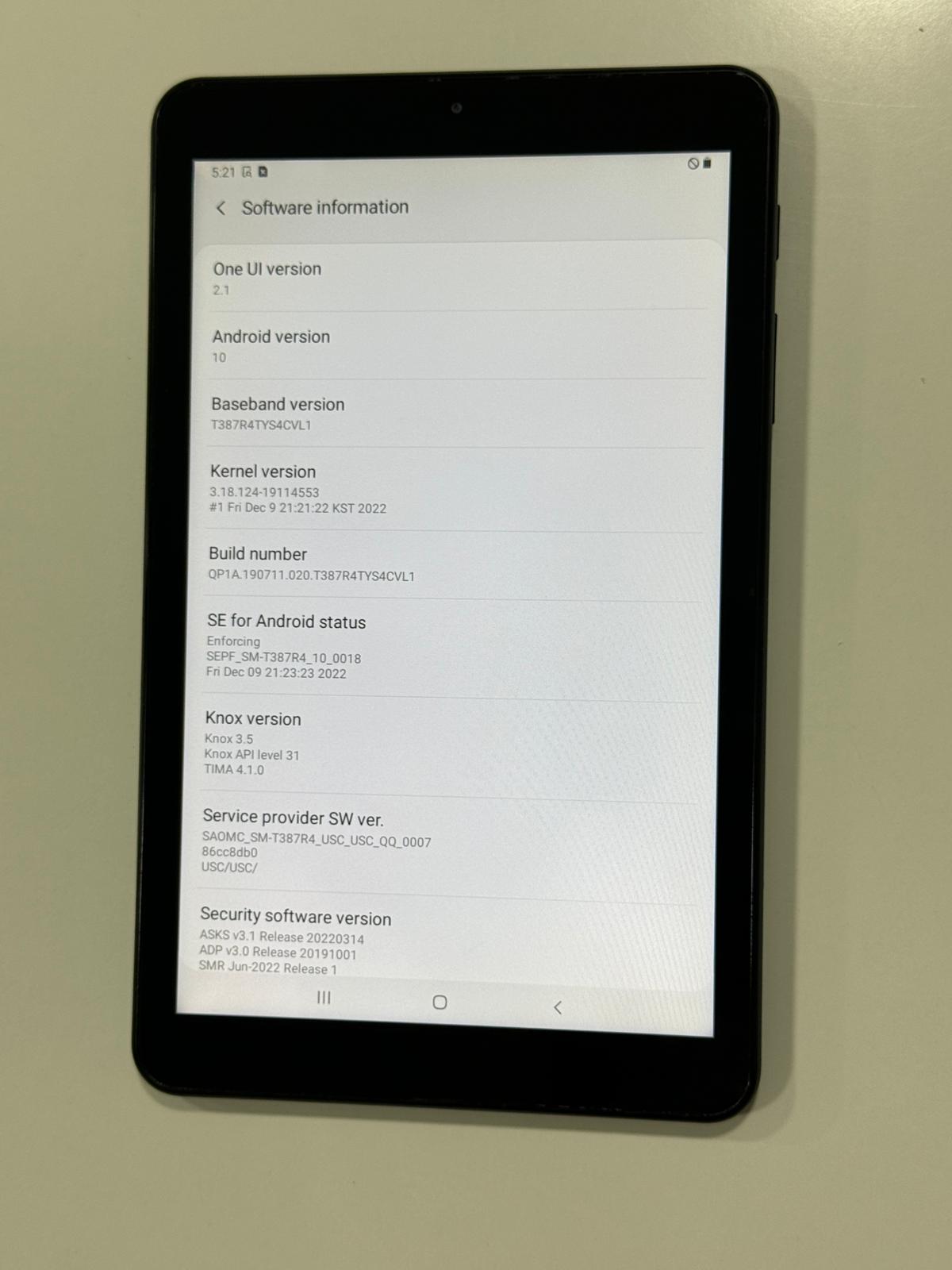 Samsung Galaxy Tab A 10.5